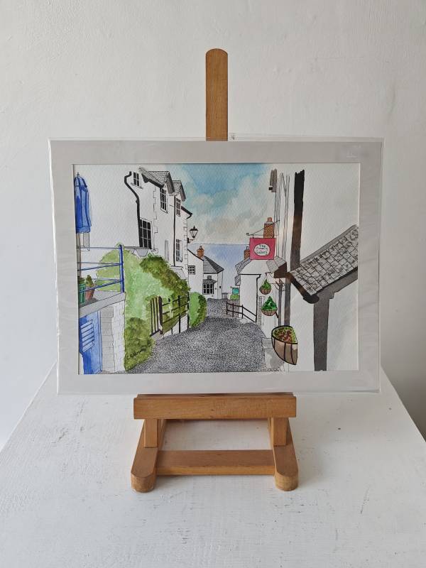 - a , Ink Mounted Picture by Craig Robinson, measuring 21 x 28 cm (H x W) £30